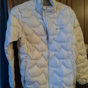 Columbia White Ski & Snow Jacket